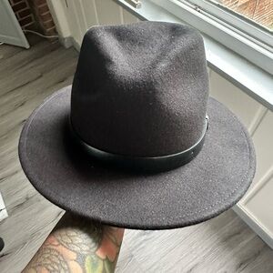 NWT BRIXTON MESSER FEDORA🇬🇧🎩🖤